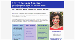 Desktop Screenshot of carlynsaltman.com